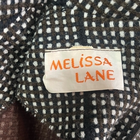 Vintage Melissa Lane Tweed Dress - Picture 5 of 9